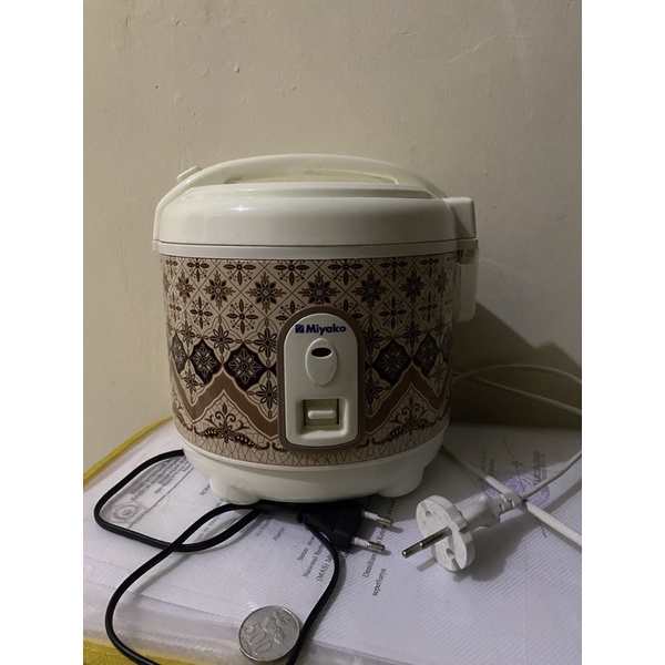 MIYAKO RICE COOKER SECOND 0.6 LITER PENANAK NASI