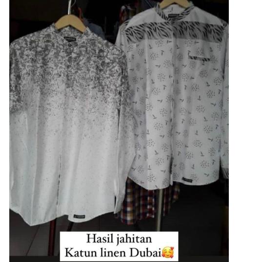Free Ongkir/ Kain Katun Madinah Bordir Bahan Koko Atau  Kain Baju Koko Premium