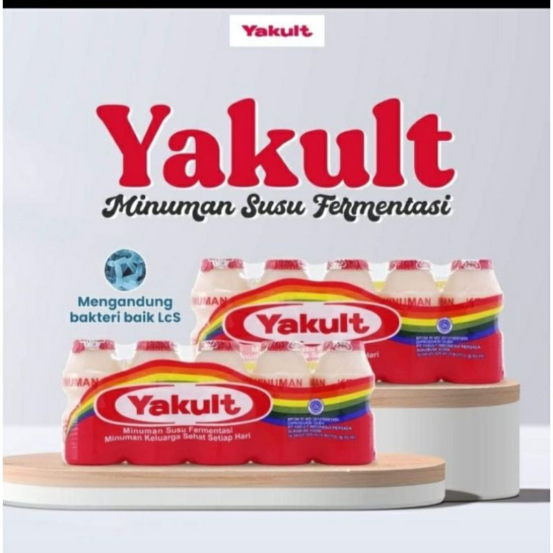 

YAKULT MINUMAN KELUARGA SEHAT 1PAK ISI 6PCS