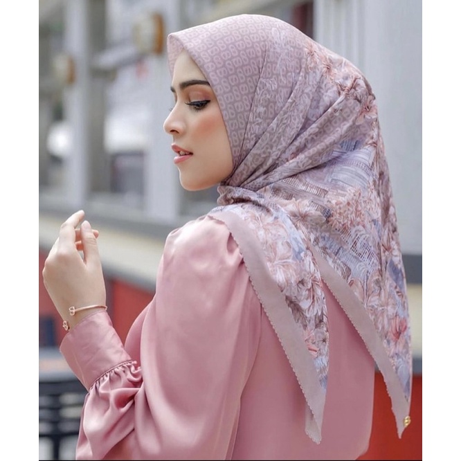 preloved buttonscarves malaya khaki