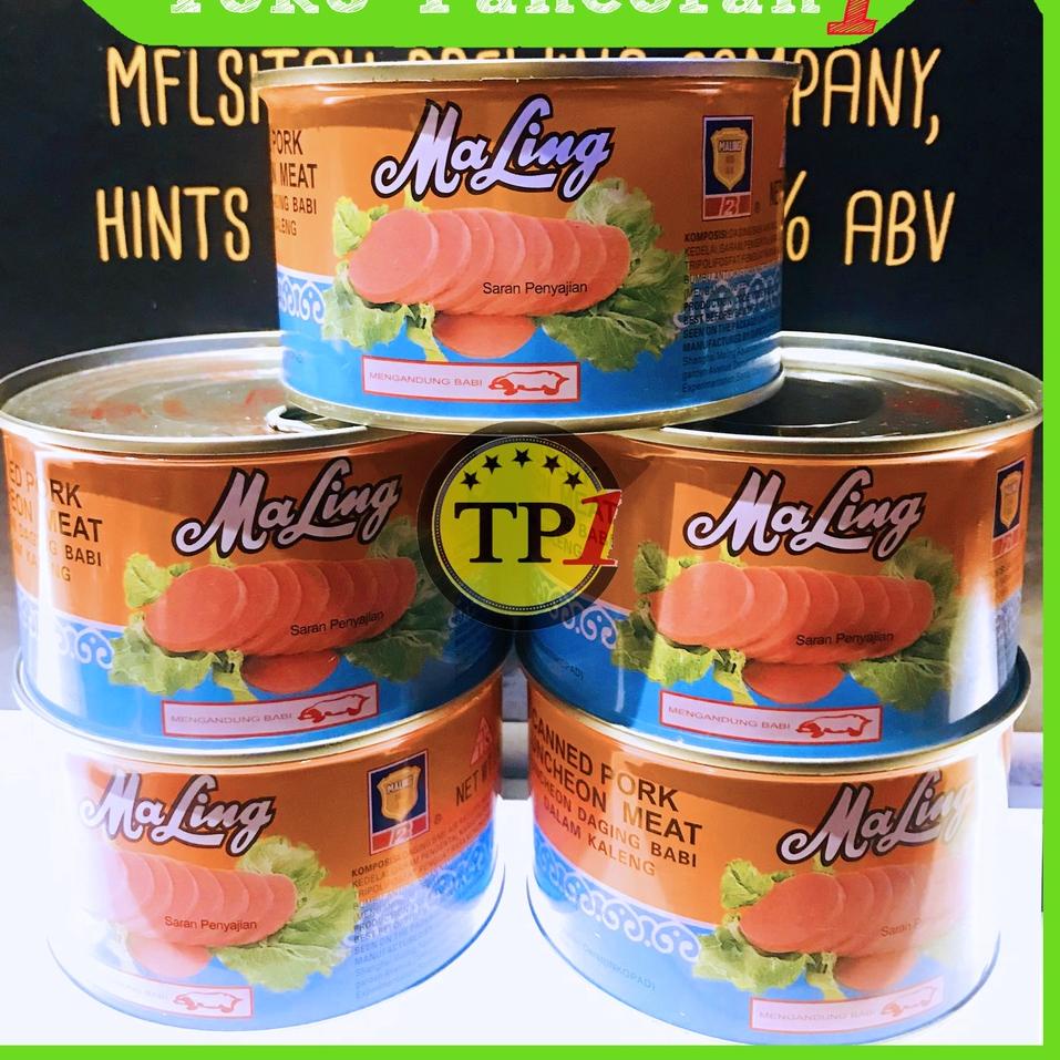 

[PRODUK MHFSK] Maling TTS 397gr Luncheon Pork Meat Ma Ling / Ham Daging Babi Maling NON HALAL ZVY