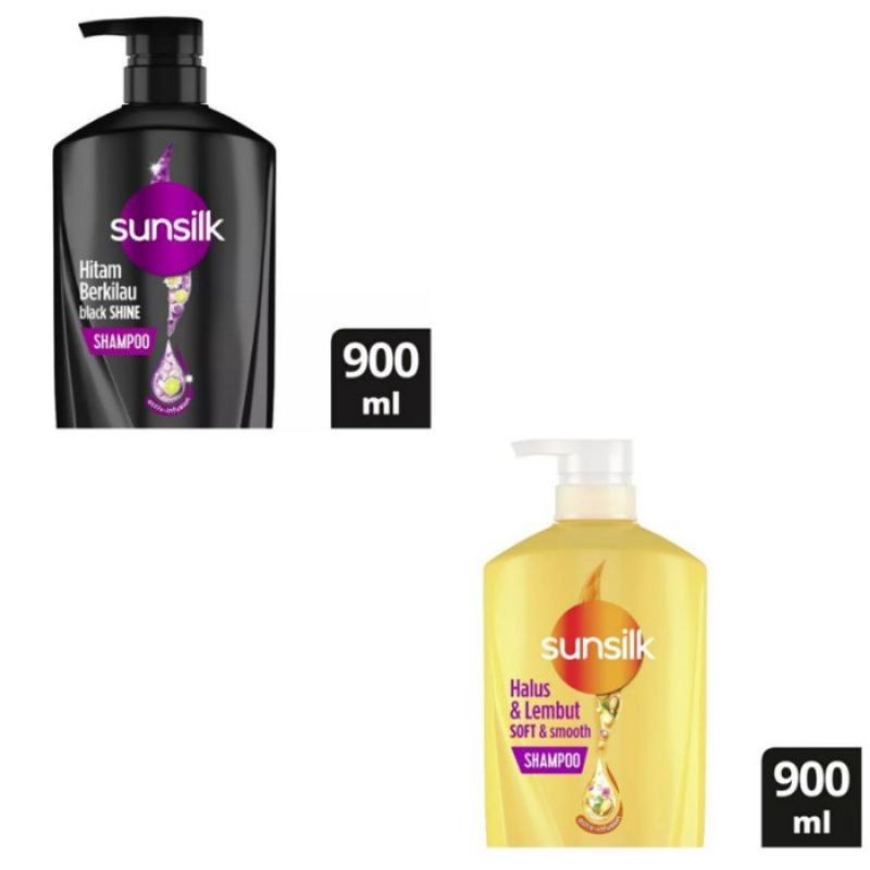 Jual Free Packing Kardus 900 Ml Shampoo Sunsilk Sunslik Hitam Berkilau