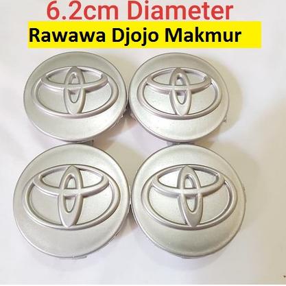 New Arrival Dop Velg Tutup Center As Roda Toyota Kijang Innova inova 6,2 Cm Silver ▲