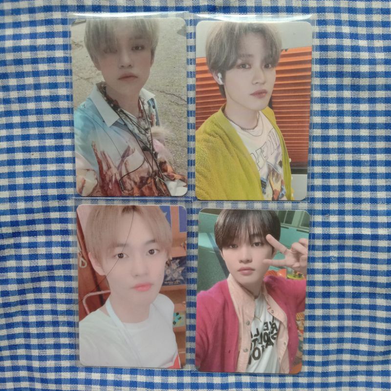 photocard chenle chilling, crazy, universe, ace kit 2019