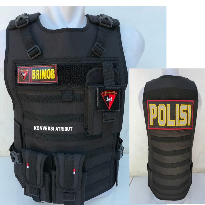 rompi brimob tactical