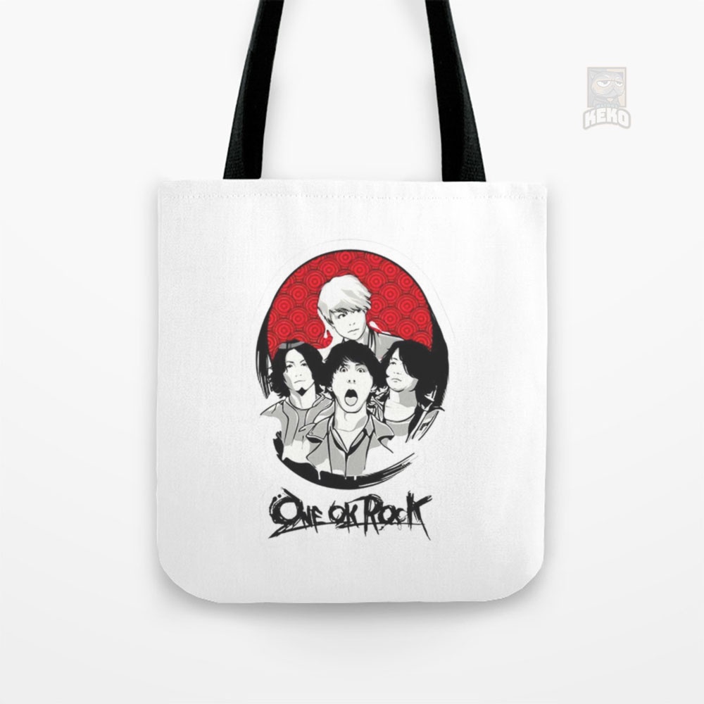 Tote Bag Kanvas Band One Ok Rock