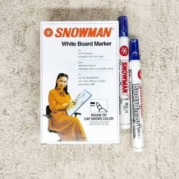 

ゴ SPIDOL SNOWMAN WHITE BOARD BIRU ほ