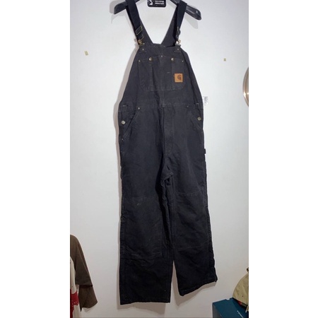 Carhartt Overall R27 BLK Size 36 x 30 BNWT