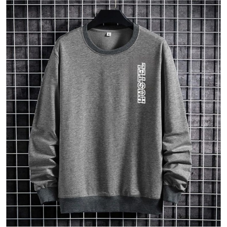 COD/DS/BAJU SWEATER HUSTEL (M-L-XL)