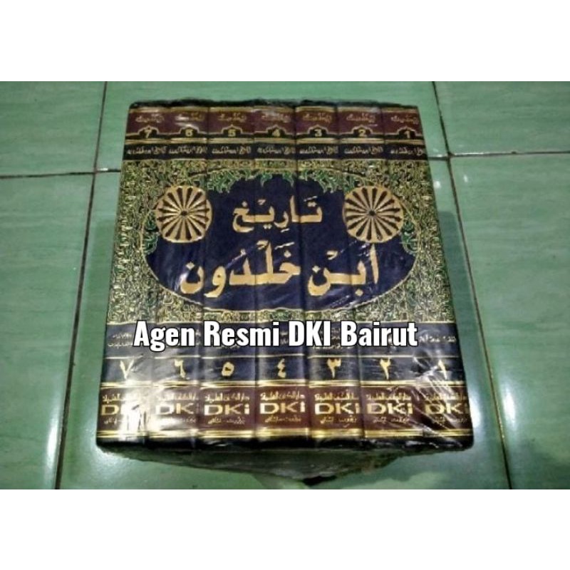 Tarikh Ibnu Khaldun_ 7 Jilid_DKI Beirut_Putih