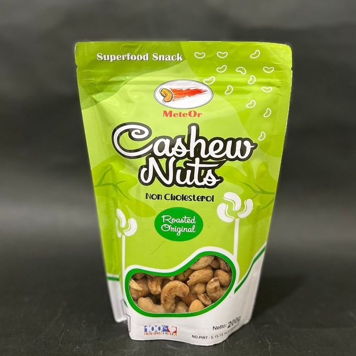 

KACANG METE SANGRAI NON KOLESTEROL | CASHEW NUTS ROASTED ORIGINAL