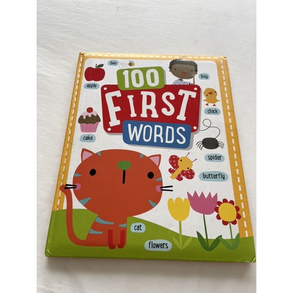 board book buku tebal baby bayi membaca reading english first words bahan bagus tebal