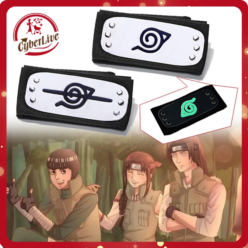 Luminous Headband Ikat Kepala Naruto Konoha Cosplay Aksesori Konoha Kakashi Itachi Sasuke