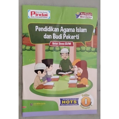 Buku LKS Pindai (Kurikulum Merdeka) CV.ARYA DUTA| Pendidikan Agama Islam dan Budi Pekerti Kelas 1 SD/MI Semester-2 (New Cover 2022/2023)