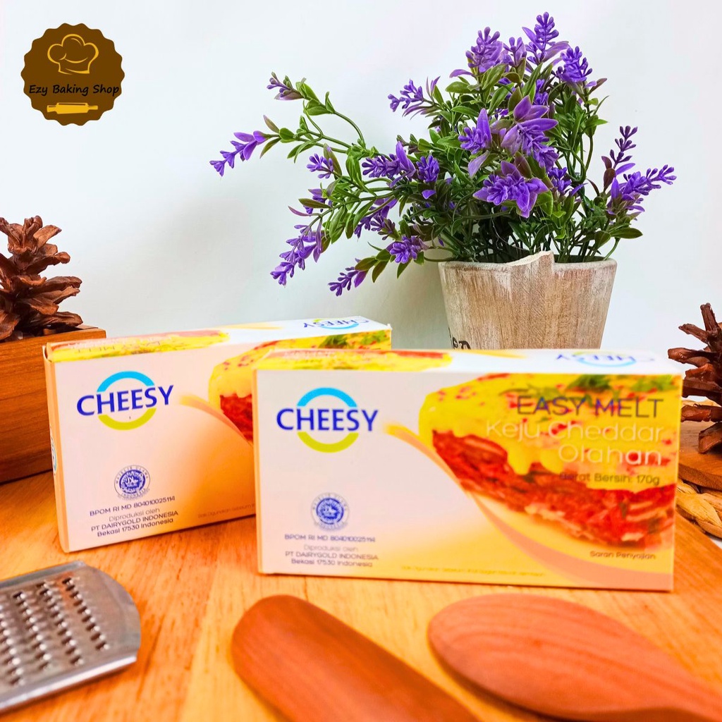 

Keju Cheesy Easy Melt 170gr - Keju Leleh