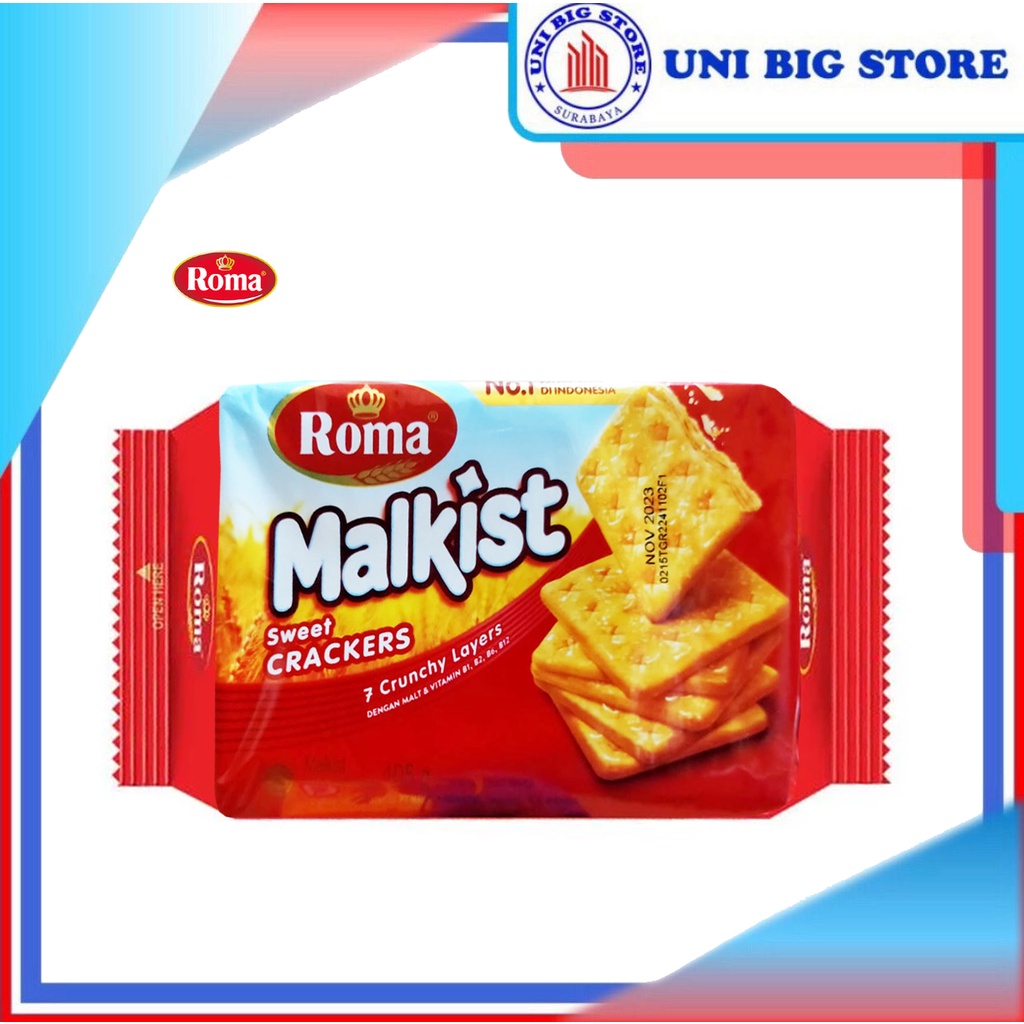 Jual Roma Malkist Crackers 105 gr Gaben Gabin Manis Shopee Indonesia