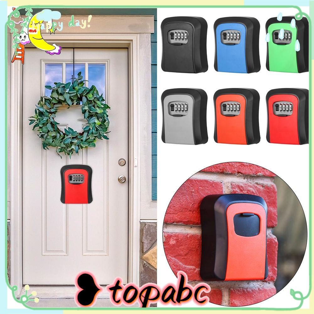 Top Key Box Weatherproof Wall Mounted 4 Digit Password Safe Boxs