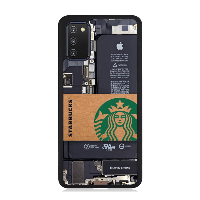 Casing Case Samsung A03s A03 A02s A02 A01 Core Starbucks YD0315 Custom V1