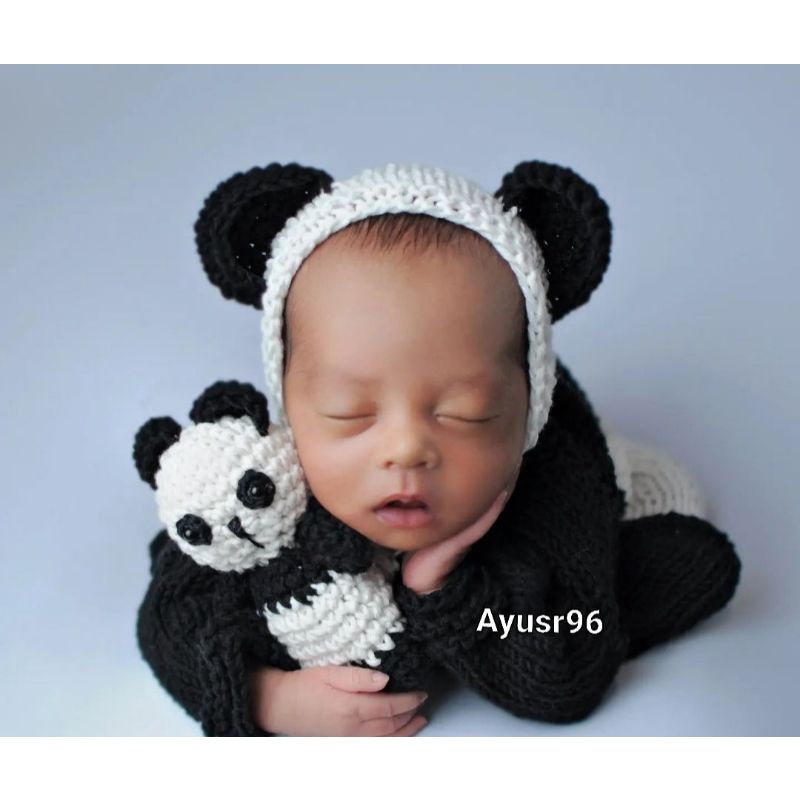 Jumper Natal Bayi Newborn Properti Foto Baby Props untuk Fotografi Newborn