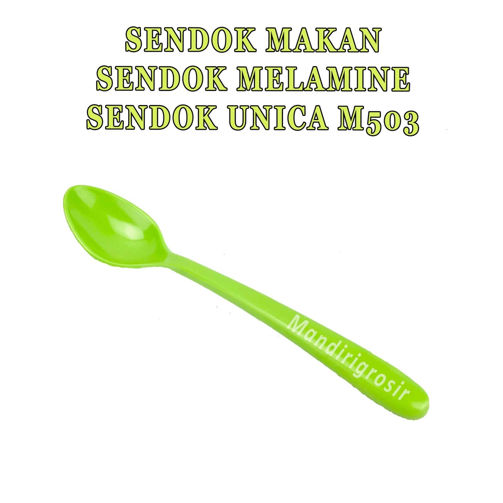 Sendok Melamine * Sendok Makan * Sendok Unica M503 * Sendok Serbaguna