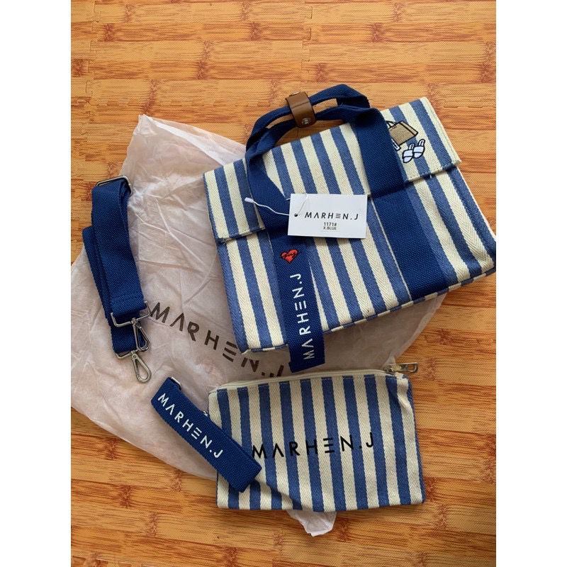 TAS SELEMPANG WANITA GARIS GARIS WARNA