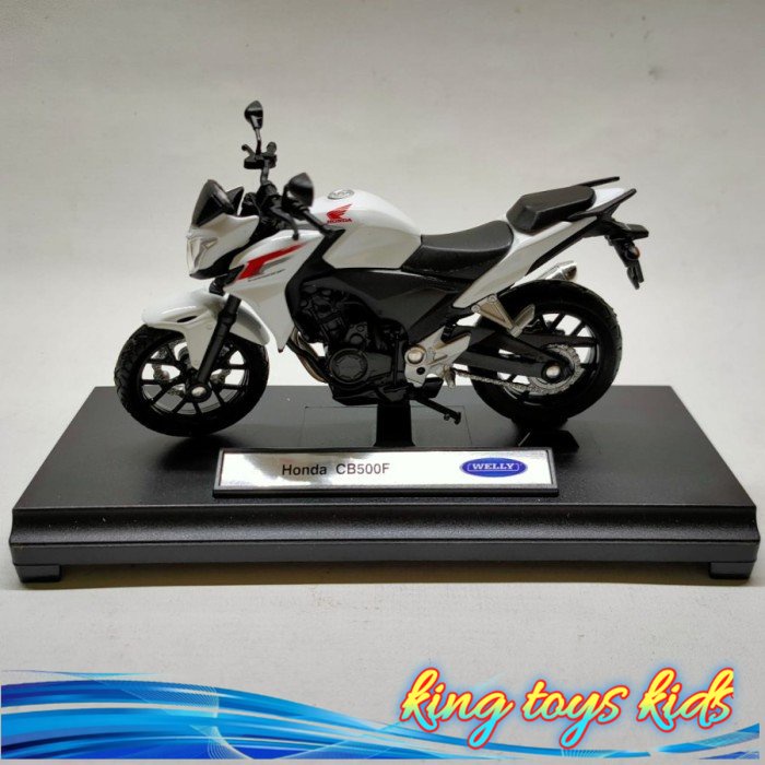 LARIS / Welly Diecast Motor Honda CB500F Skala 1:18