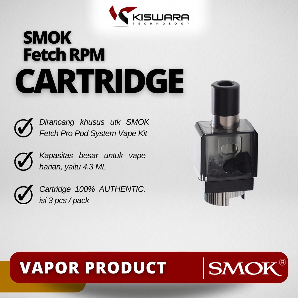 SMOK Fetch Pro RPM Cartridge PACK 3 PCS