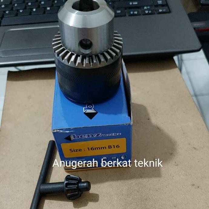 KEPALA BOR DUDUK 16 MM TANPA DRAT BODY BESAR ricky87 dijamin