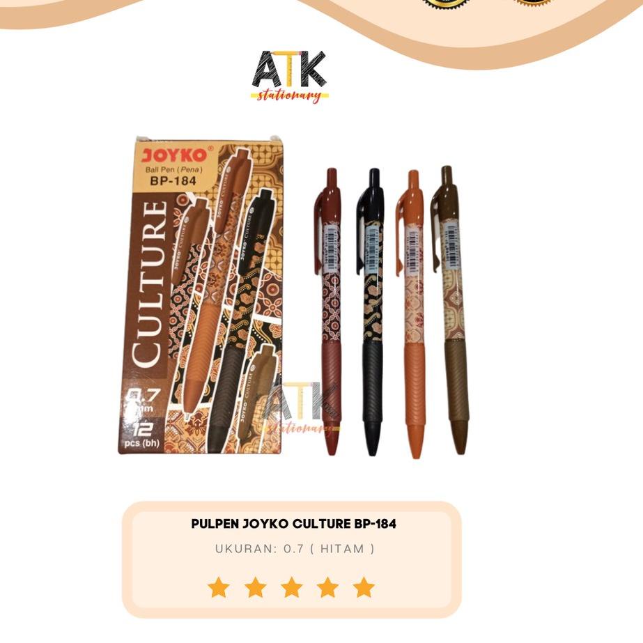 

Terbaru !! Pulpen Joyko Culture Batik BP-184 atk