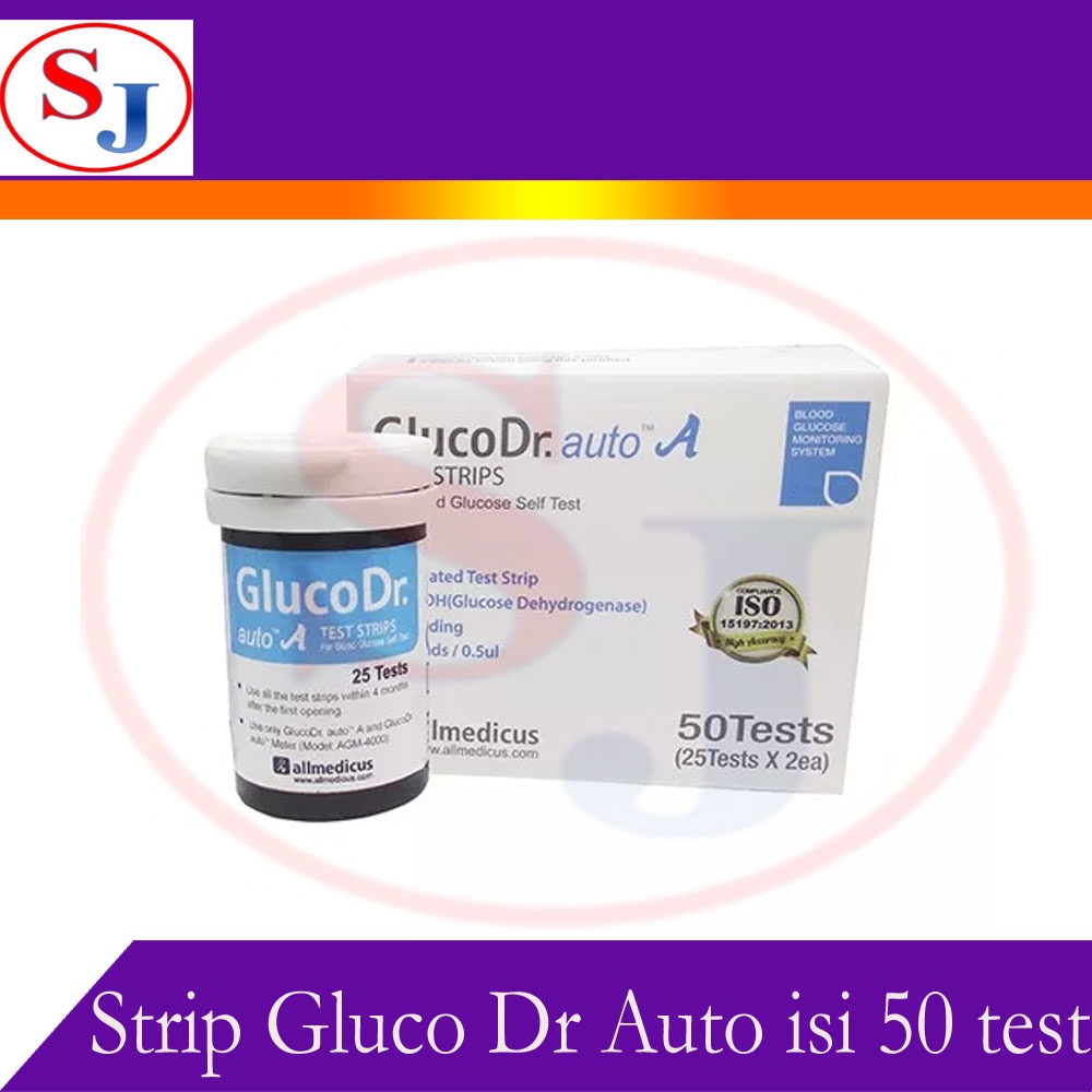 Gluco Dr Auto isi 50 test strip / Strip gluco Dr auto AGM4000 Code 71