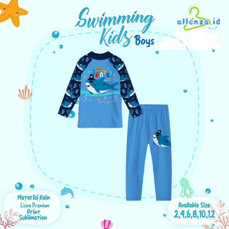 BAJU RENANG ANAK BY ALLENZA