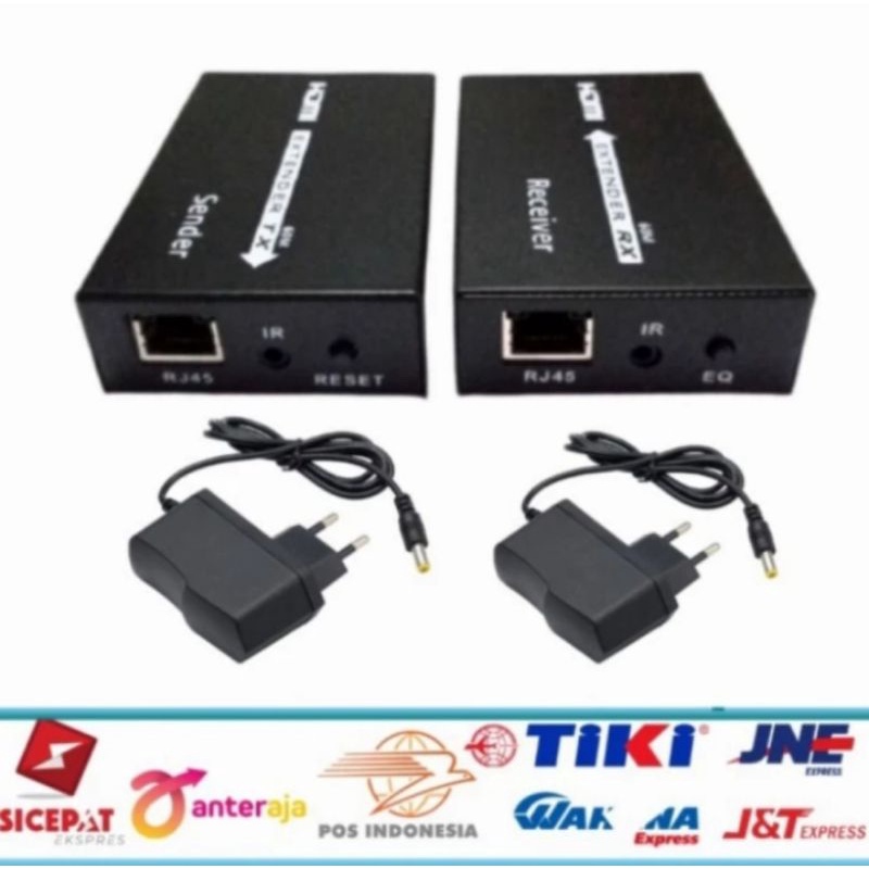HDMI Extender 60m Cat 5 Cat 6 Converter HDMI To LAN 60 meter