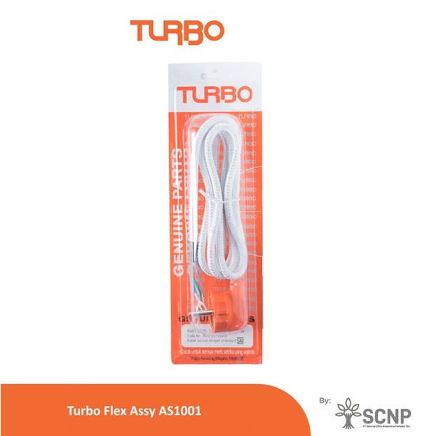 TURBO Kabel Setrika Original AS-1001 Fles Assy Dry Iron Turbo / Philip