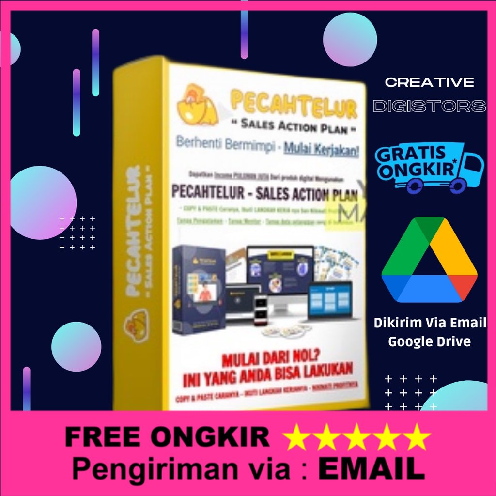 PECAH TELUR SALES ACTION PLAN - Strategi Berjualan Produk Digital Lengkap l Bergaransi