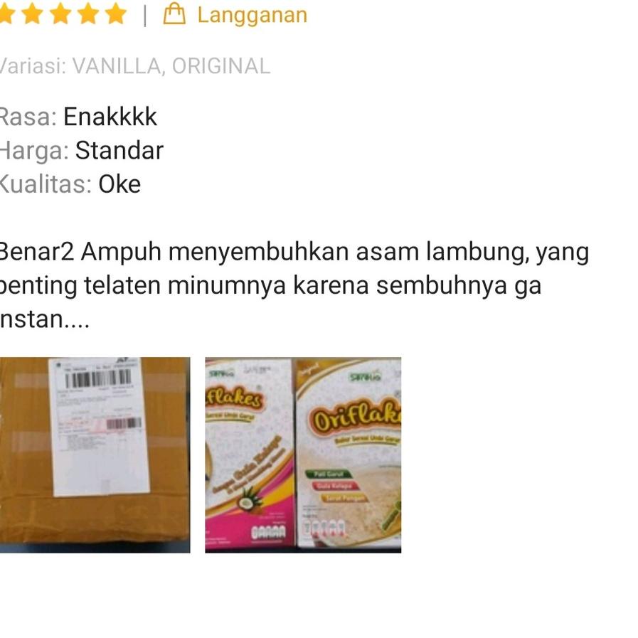 

Diskon✔️Oriflakes Sereal 900 gr solusi Asam Lambung, Maag Kronis, Obat Maag Ampuh|KD6