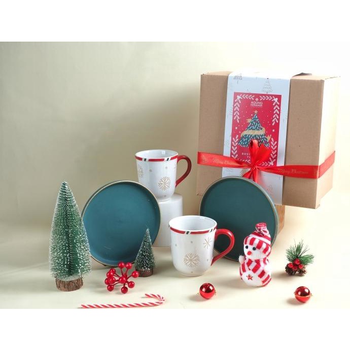 

PARCEL HAMPERS AGUNG KERAMIK TEMA NATAL H64654GRT