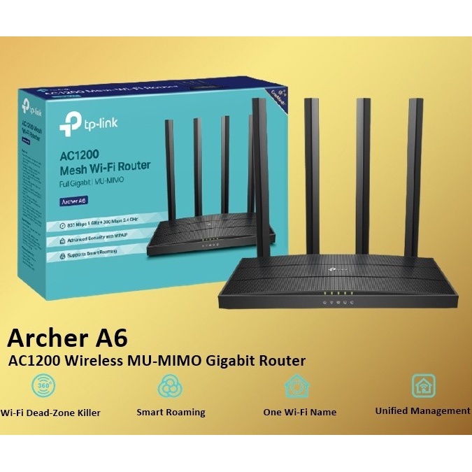 TP-LINK Archer AX10 AX1500 Wi-Fi 6 Router TP LINK