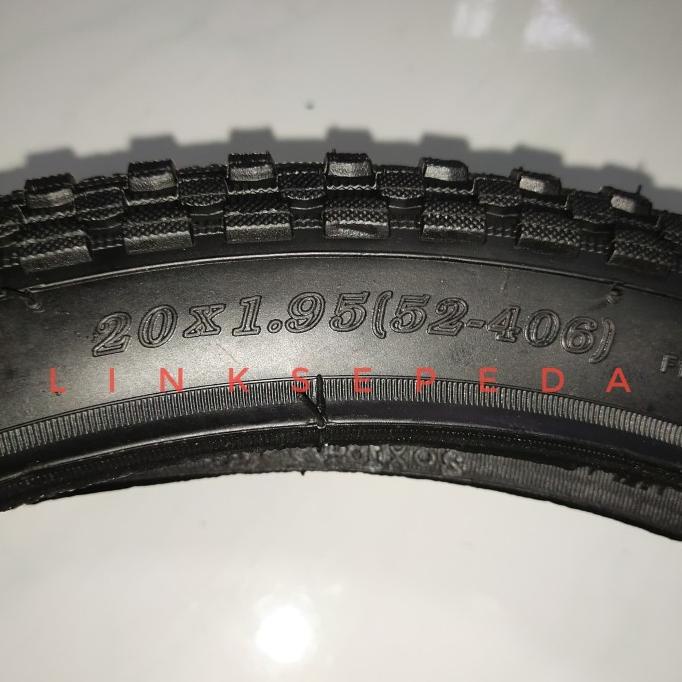 Ban Luar 20 X 1.95 195 Sepeda Bmx / Mini Genio Hitam 20X1.95 20X195