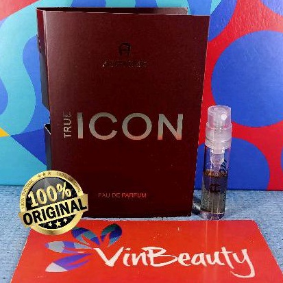 Vial Parfum OriginaL Aigner True Icon EDP 1.5 ml For Women Murah