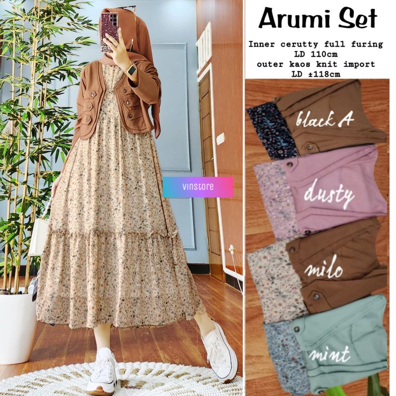 Setelan arumi set by vinstore