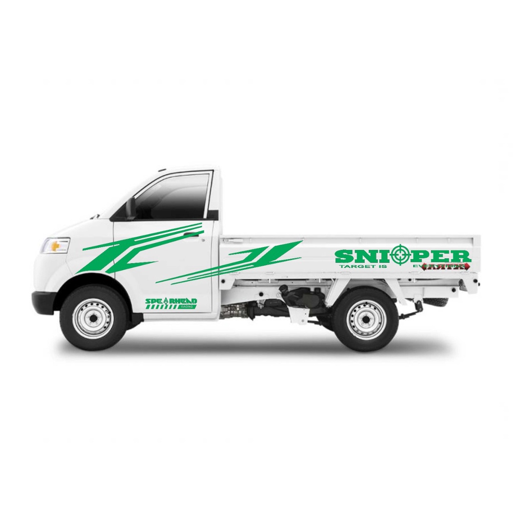 0276 sticker cutting mobil suzuki APV pick up desain terbaru