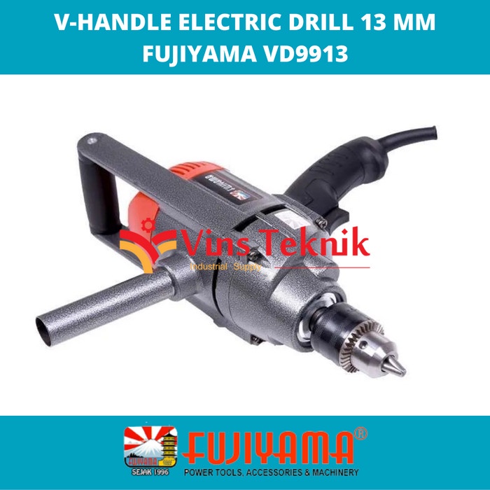 Fujiyama Vd 9913 V Handle 13Mm Electric Drill Mesin Bor 13Mm Vd9913