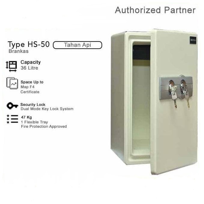 Brankas Uchida Brankas Tahan Api Hs-50 Brankas Uchida Hs50