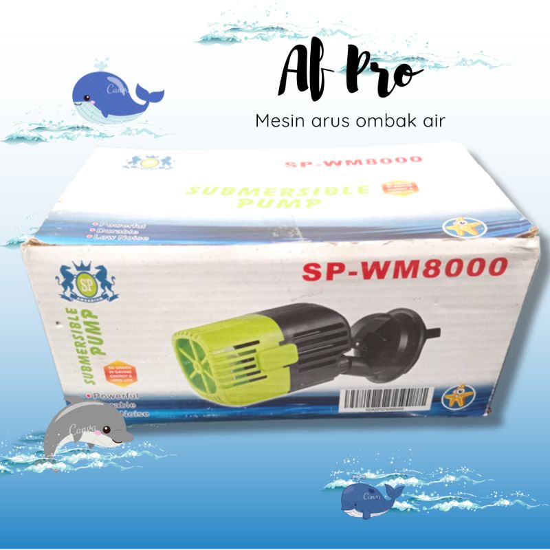 Mesin Ombak Air Aquarium Aquascape SP WM 8000