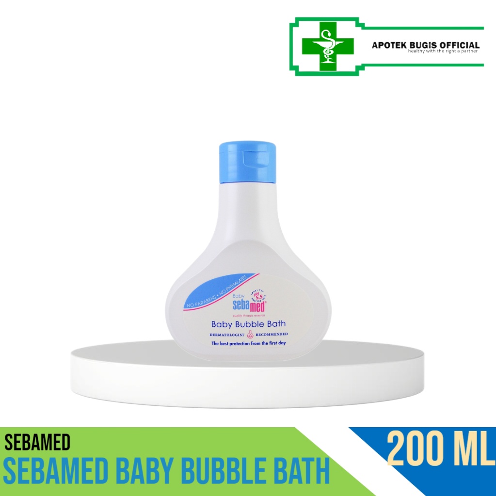 SEBAMED BABY BUBBLE BATH 200 ML Sabun Mandi Busa Bayi