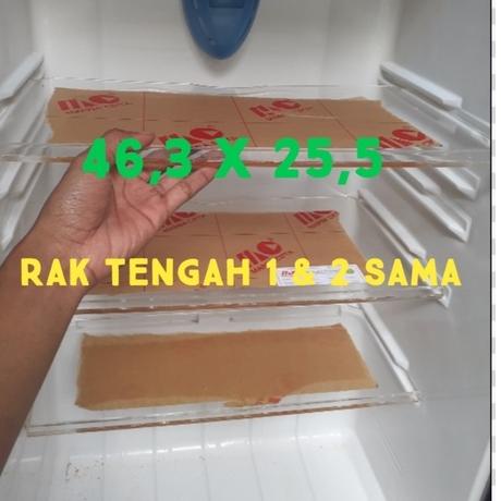 Harga Bersahabat Rak kulkas SHARP 1 pintu model lemon(loves)