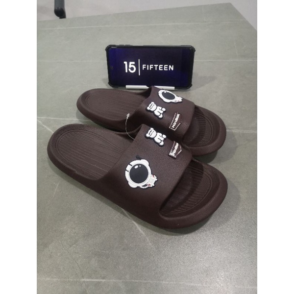 15 SHOP ---NEW ! SIZE 40-44 SENDAL SELOP Sandal Jibbitz Astro Nyaman Anti Slip sendal pria slip on 9529-1