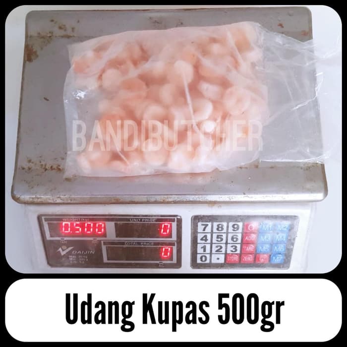 Udang  Kupas Size Besar , Broken Shrimp Udang Kupas Murah Bandi
