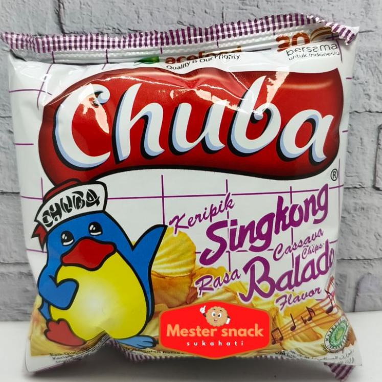 

[PRODUK BQBHJ] Chuba Keripik Singkong (1 pack isi 20 pcs) IRM