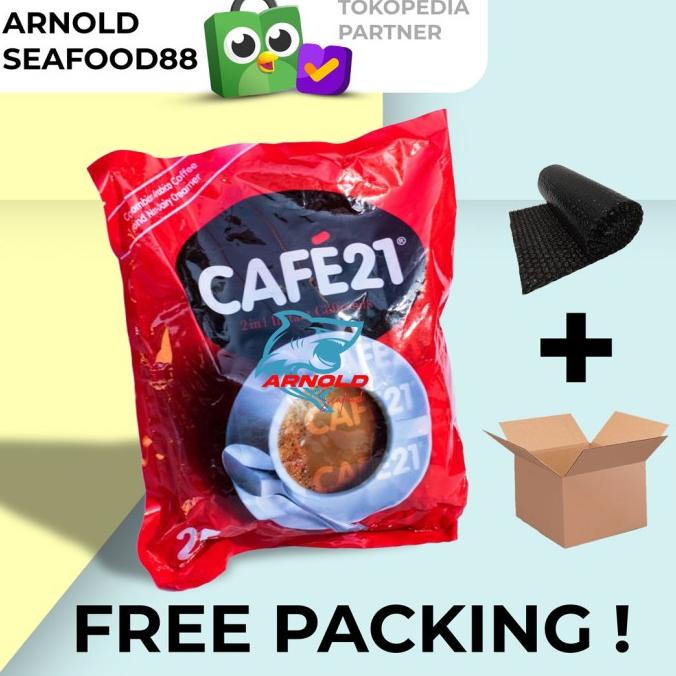 

[BISA COD] coffee cafe 21 instant 2 in 1/kopi instant merk cafe 21
